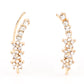 Flowery Finale - Gold Earring