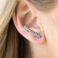 Flowery Finale - White Earring