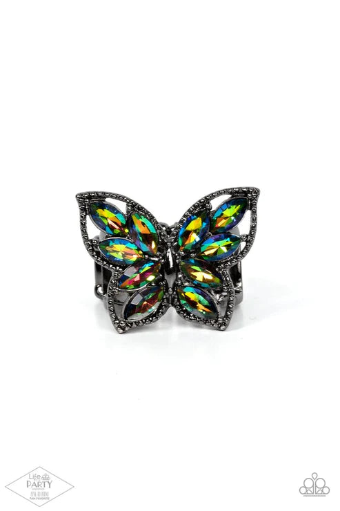 Fluttering Fashionista Multi Ring