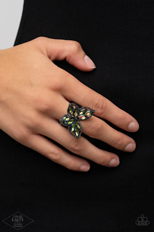 Fluttering Fashionista Multi Ring