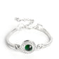 Focused and Fabulous - Green Bracelet