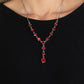 Forget the Crown - Red Necklace