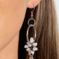 Fossil Flair - White Earring
