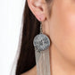 Fringe Control - Silver Earring