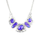 Futuristic Fashionista - Blue Necklace