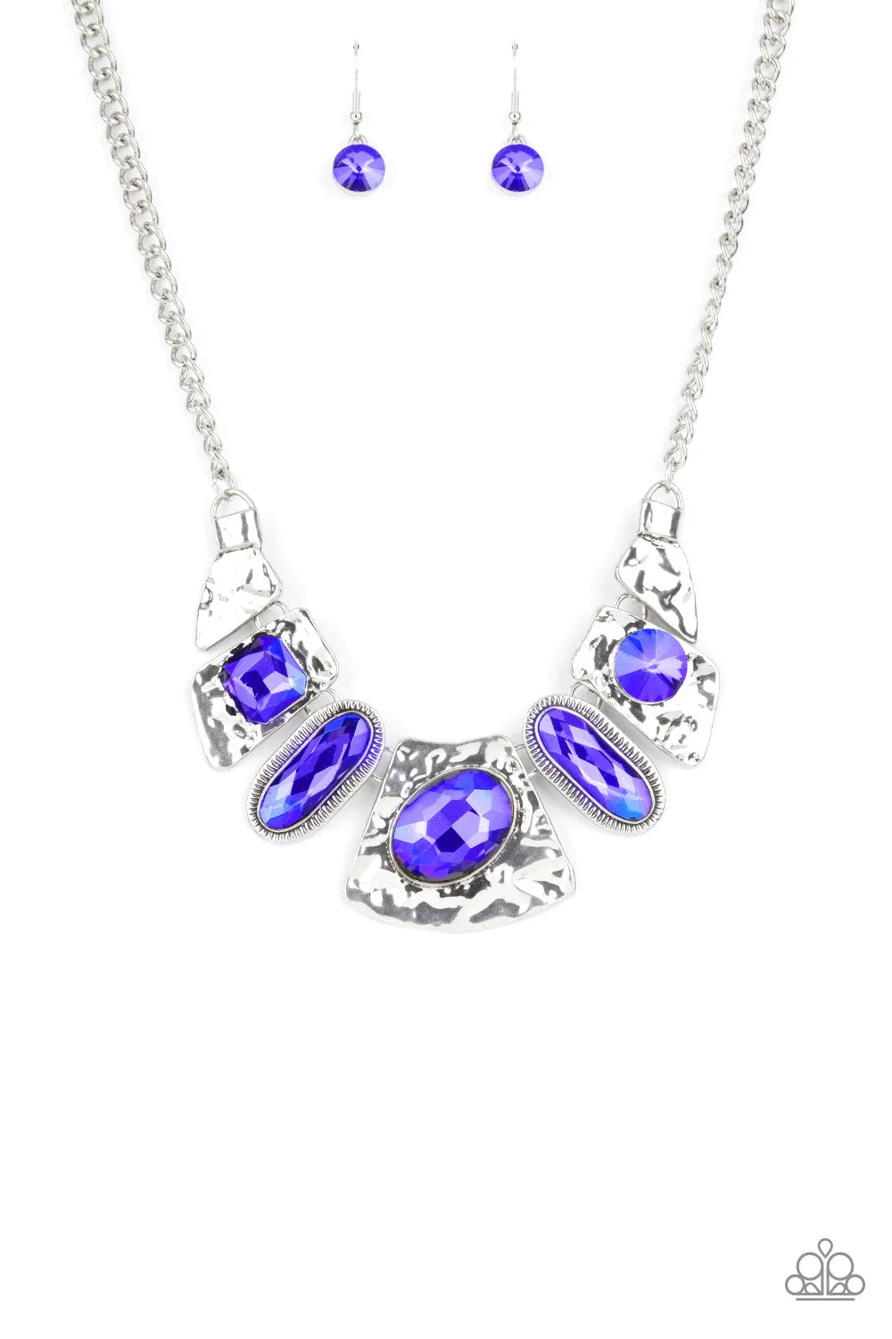Futuristic Fashionista - Blue Necklace