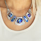 Futuristic Fashionista - Blue Necklace