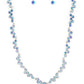 GLOWING Admiration - Blue Necklace