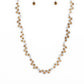 GLOWING Admiration - Brown Necklace