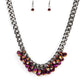Galactic Knockout - Purple Necklace