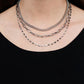 Galvanized Grit - Silver Necklace