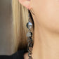 Game CHIME Black Gun Metal Earring