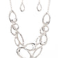 Game OVAL - Silver Necklace