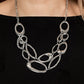 Game OVAL - Silver Necklace