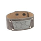 Geo Glamper - Silver Bracelet