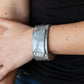 Geo Glamper - Silver Bracelet