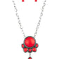 Geographically Gorgeous Red Necklace