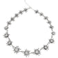 Get Up and GROW - White Necklace