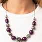 Girl Meets Garden - Purple Necklace