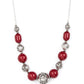 Girl Meets Garden Red Necklace
