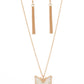 Gives Me Butterflies Gold Necklace