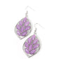 Glacial Glades - Purple Earring