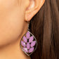 Glacial Glades - Purple Earring
