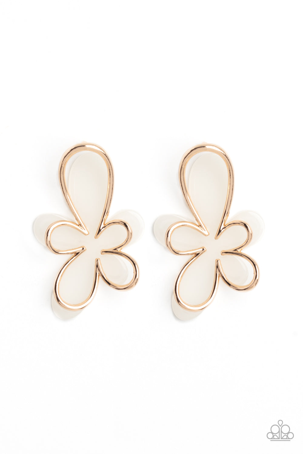 Glimmering Gardens - Gold Earring