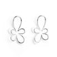 Glimmering Gardens - White Earring