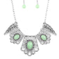 Glimmering Groves - Green Necklace