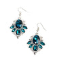 Glitzy Go Getter - Blue Earring