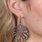 Glowing Glades Black Gun Metal Earring