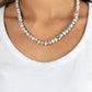Gobstopper Glamour - White Necklace