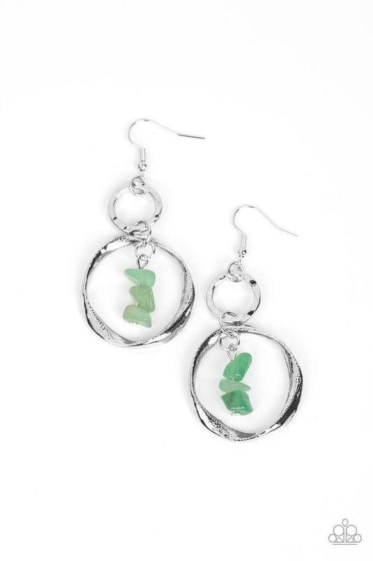 Good-Natured Spirit - Green Earring