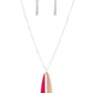 Grab a Paddle - Pink Necklace