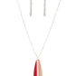 Grab a Paddle Red Necklace