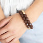 Grecian Glamour - Brown Bracelet