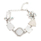 Grounding Glamour White Bracelet