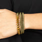 Gutsy and Glitzy - Brass Bracelet
