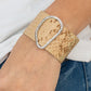 HISS-tory In The Making - Brown Bracelet