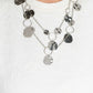 Hammered Horizons - Silver Necklace