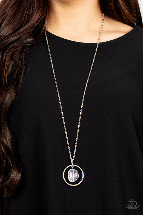 Hands-Down Dazzling White Necklace
