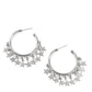 Happy Independence Day - Silver Earring