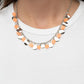 Having a Wonderful CHIME - Orange Necklace