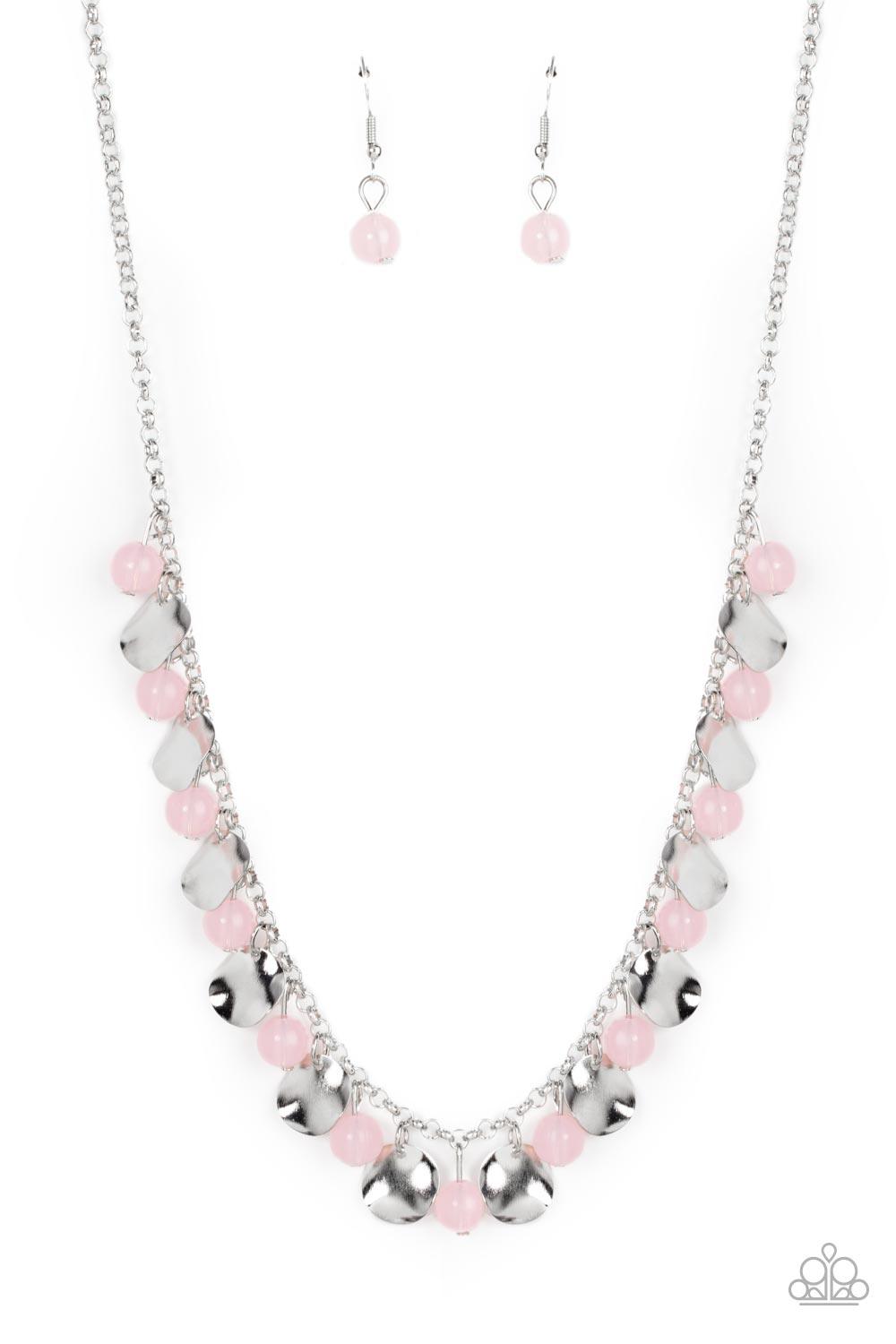 Having a Wonderful CHIME - Pink Necklace