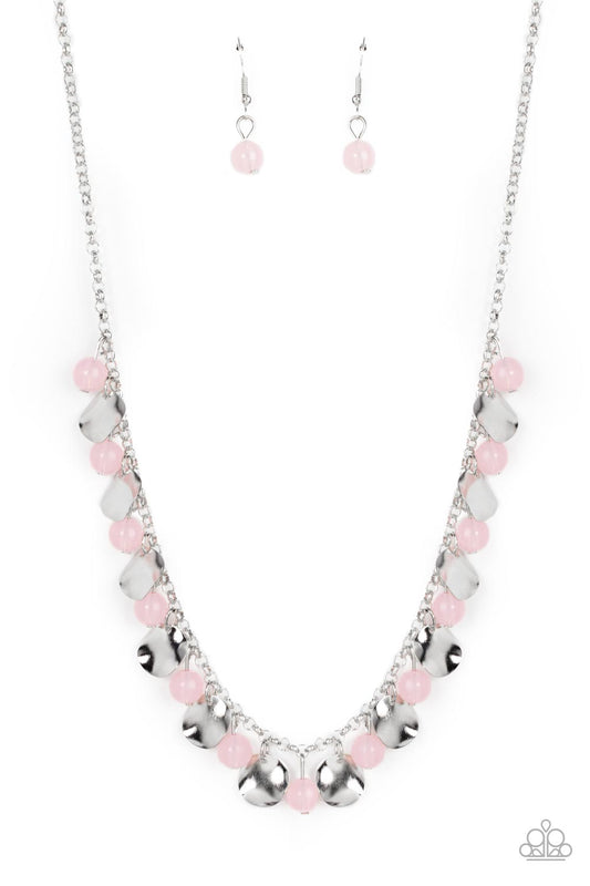 Having a Wonderful CHIME - Pink Necklace