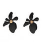 Hawaiian Heiress Black Earring