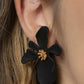Hawaiian Heiress Black Earring