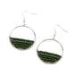 Head-Over-Horizons - Green Earring