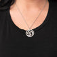 Head-Spinning Sparkle - Silver Necklace